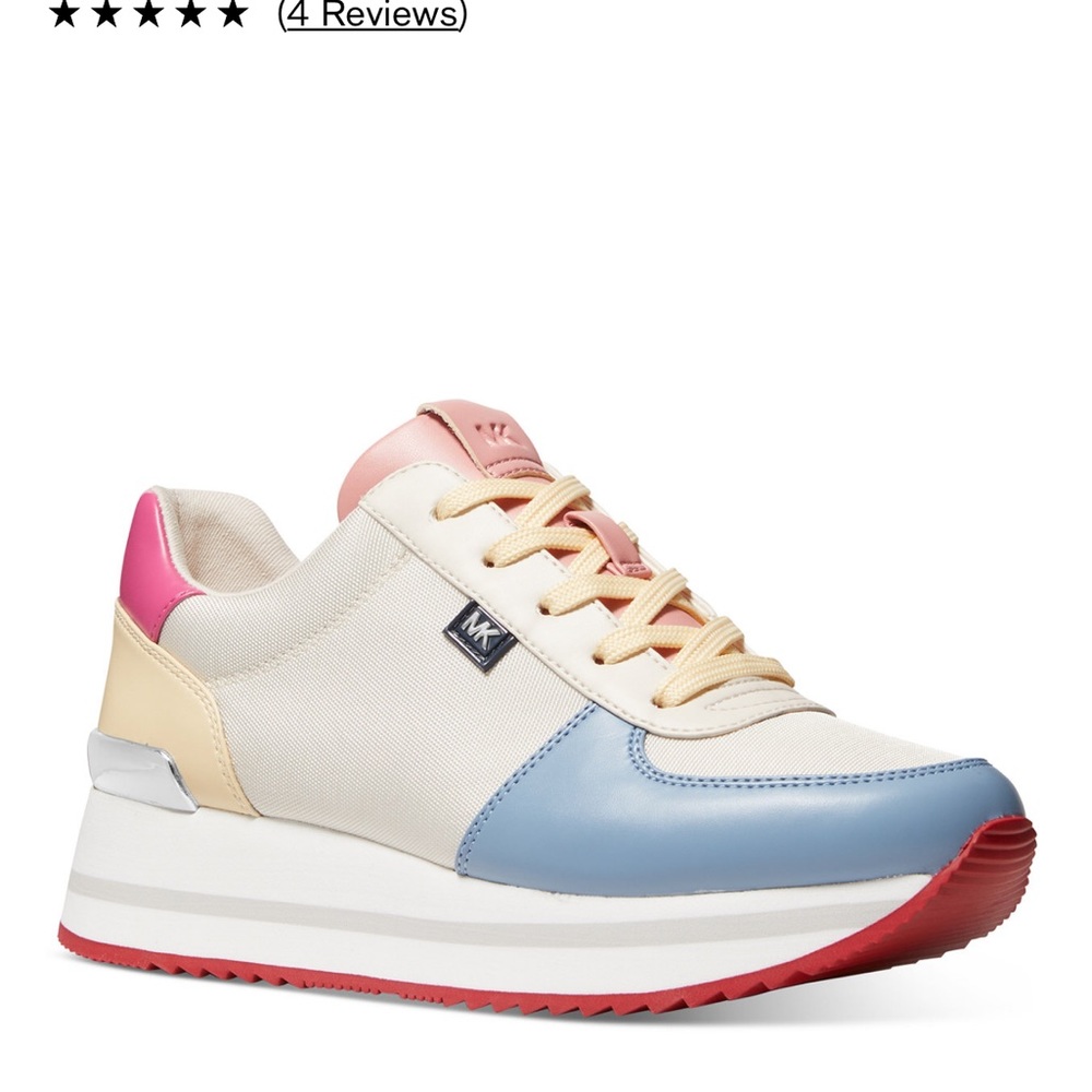 Michael Kors Monique  Trainer Cream Multi ❤️❤️❤️❤️